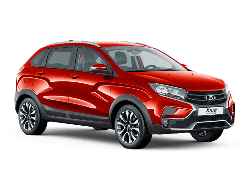 Купить Lada Xray Cross в Уфе - Красный "Красный сплав" (136) - металлик
